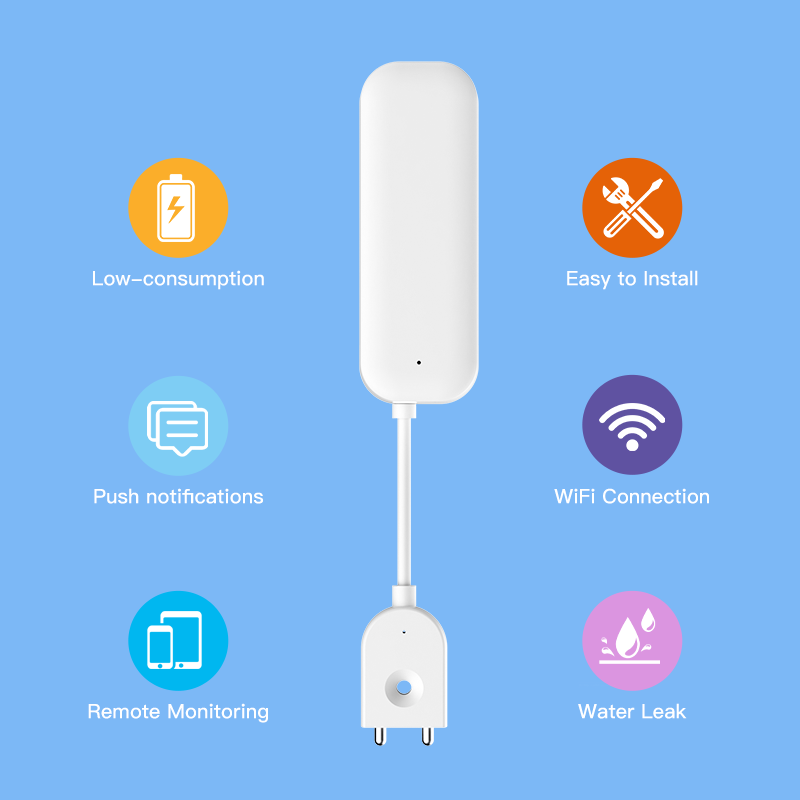 Tuya WiFi ZigBee capteur d'eau - Wifi Water Sensor avis et prix