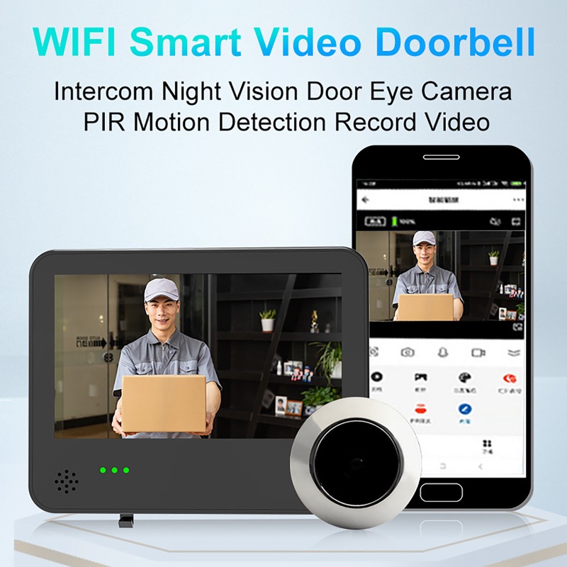 Sonnette vidéo intelligente Tu - Wifi Doorbell Camera avis et prix