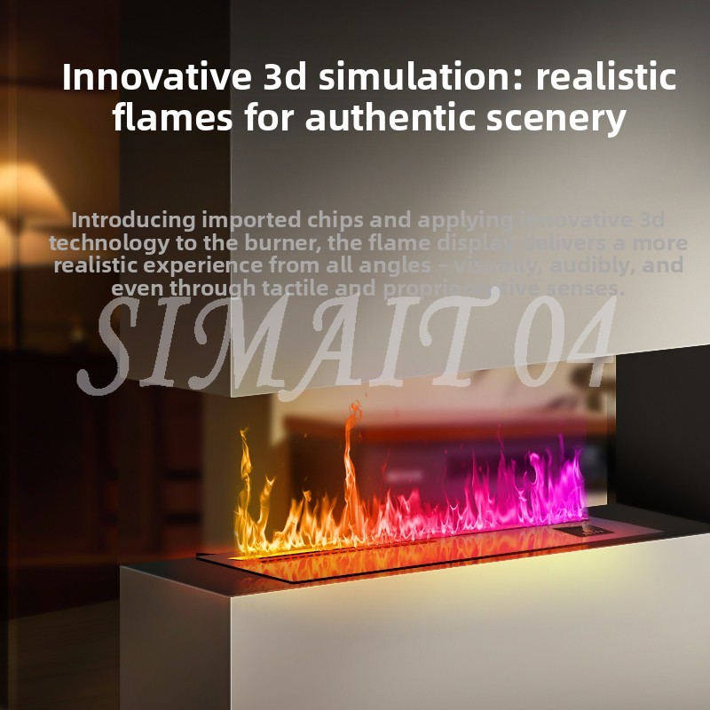 Cheminée atomisante 3D, humidi - Smart Humidifier avis et prix