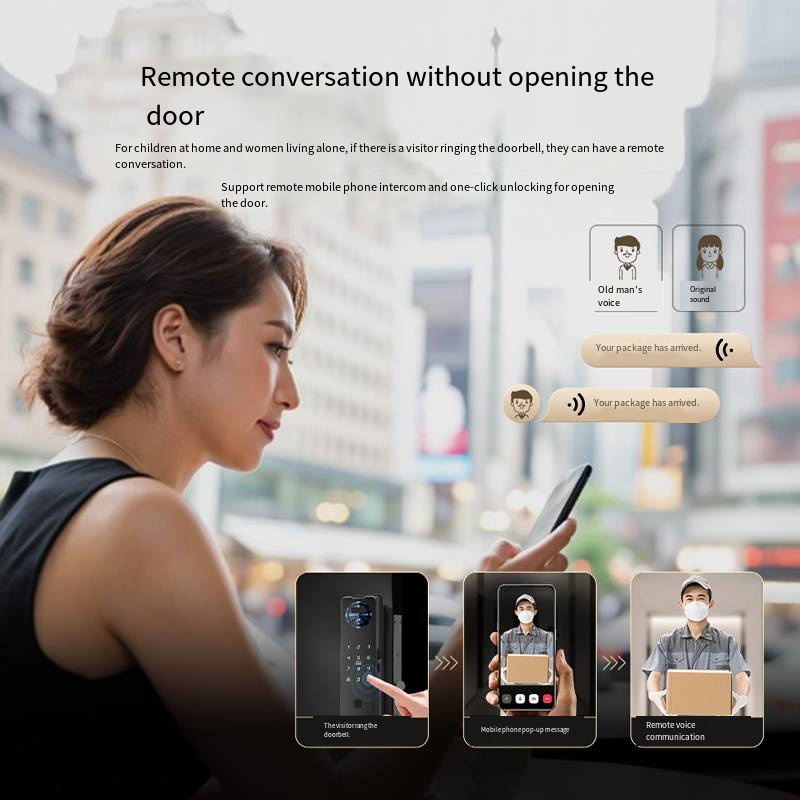 YN S11M serrure électronique n - Wifi Doorbell Camera avis et prix