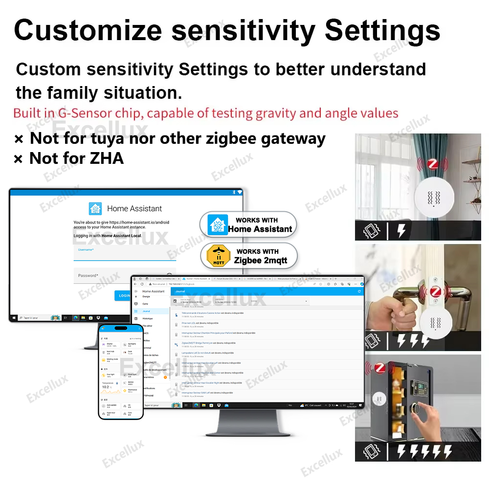 Zigbee 3.0 capteur de vibratio - Smart Home Setup avis et prix