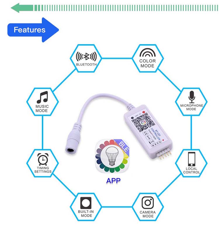 Magic Home-Contrôleur WiFi san - Wifi Led Dimmer avis et prix