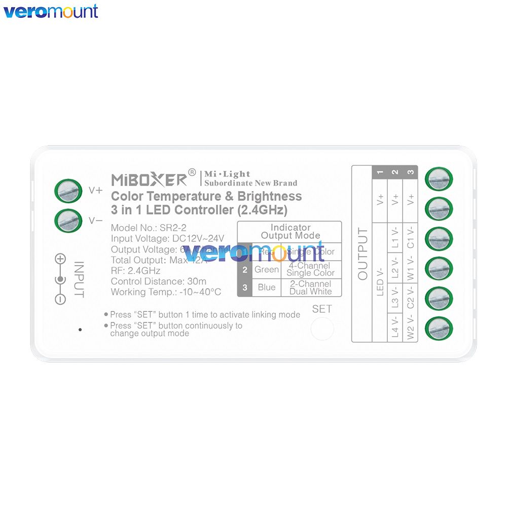 Contrôleur LED MiBoxer SR2 2.4 - Wifi Led Dimmer avis et prix