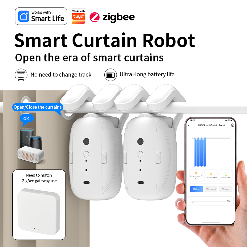 Zigbee – pilote de rideau inte - Smart Home Automation avis et prix