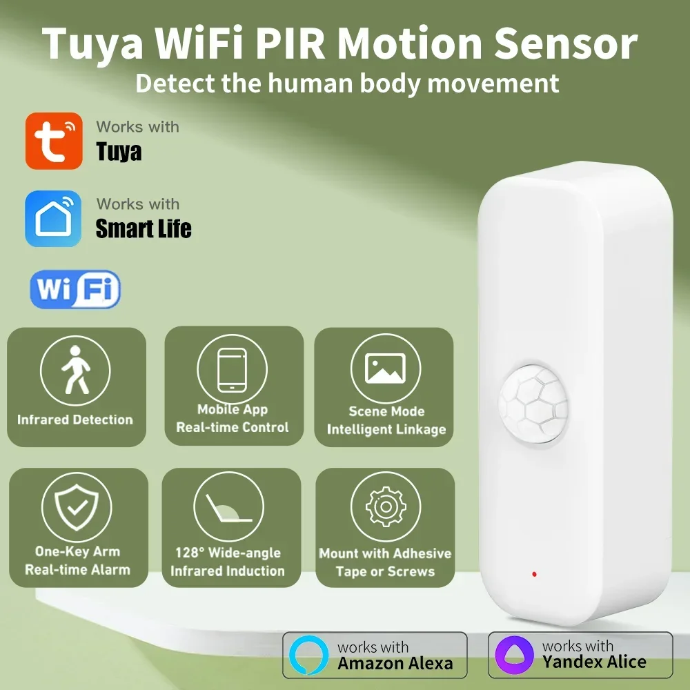 Tuya-Capteur de mouvement PIR  - Pir Motion Sensor avis et prix