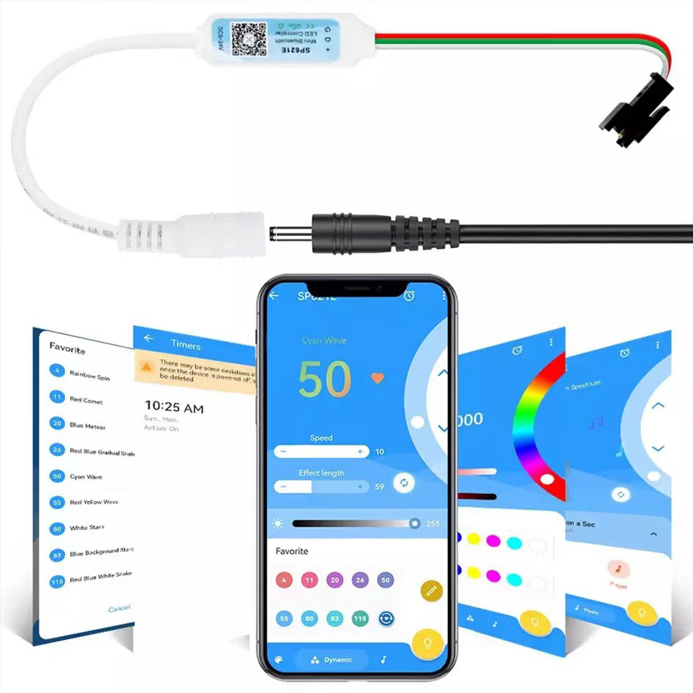 Contrôleur de lumière de bande - Wifi Led Dimmer avis et prix