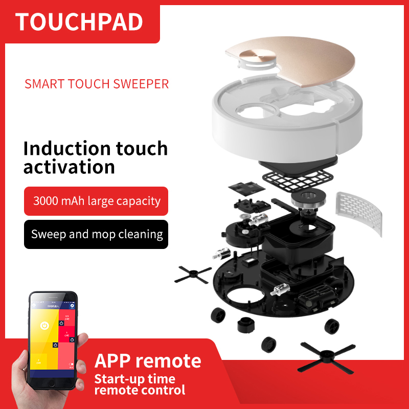 Nouveau ES06 Robot aspirateur  - Smart Home Floor Plan avis et prix