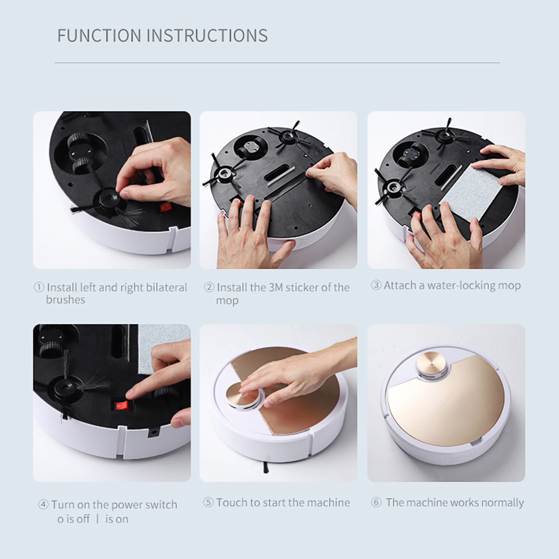 Nouveau ES06 Robot aspirateur  - Smart Home Floor Plan avis et prix