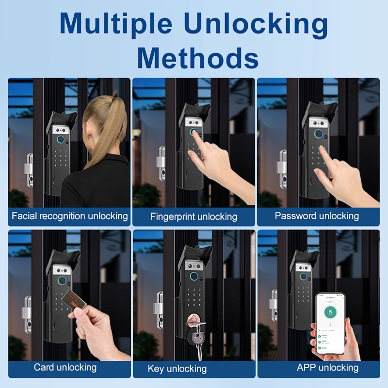 Serrure intelligente extérieur - Wifi Doorbell Camera avis et prix