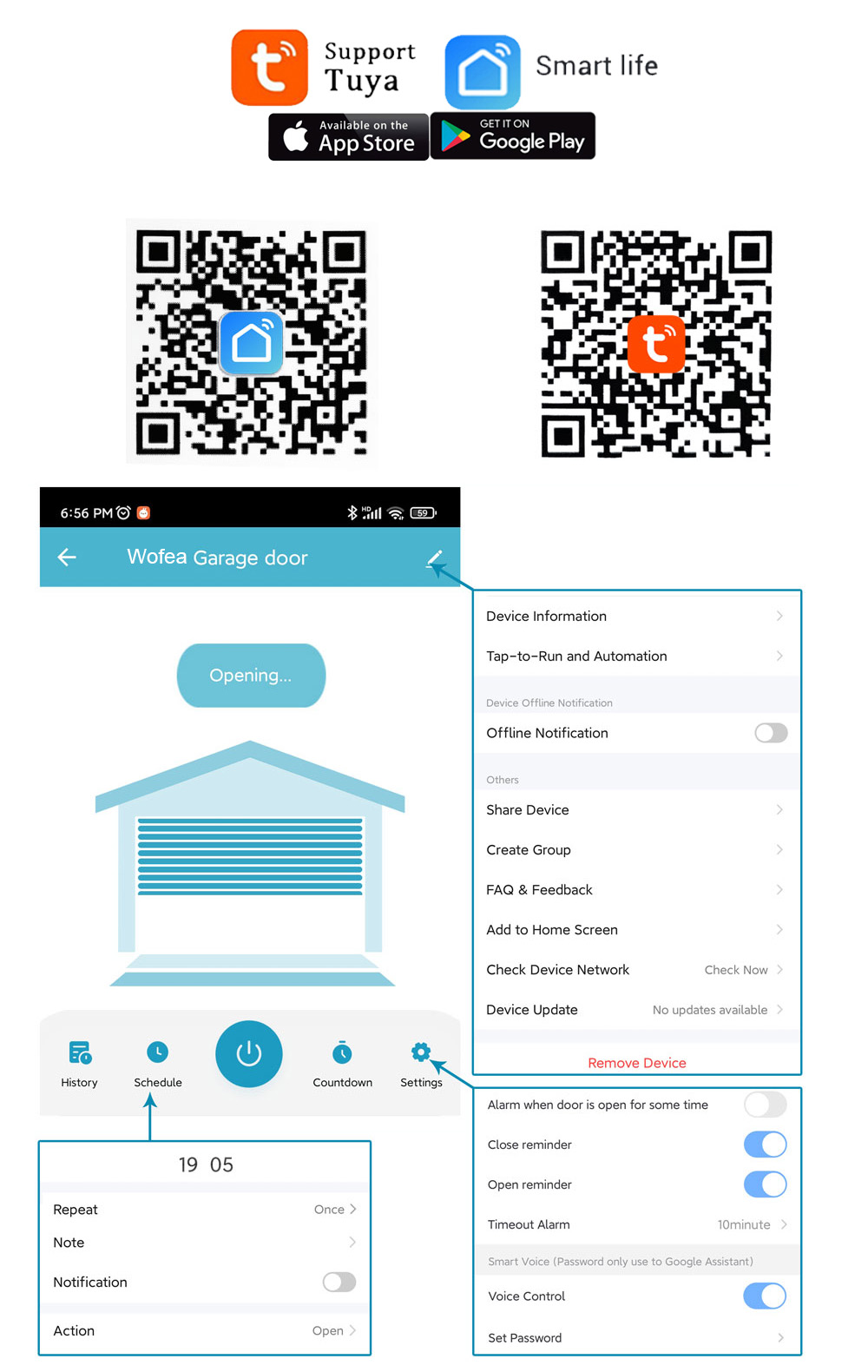 Wofea Tuya Smart WIFI 2.4G Con - Smart Home Hub 2 avis et prix